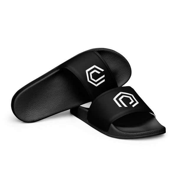 Women's slides Deep Black/White