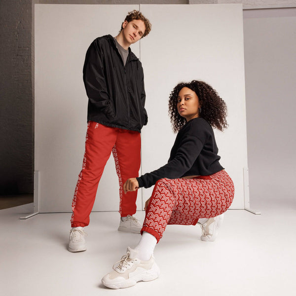 Unisex track pants Den Pixel  pattern