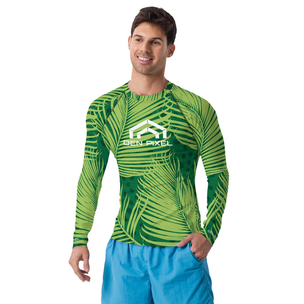 Men's Rash Guard tropical