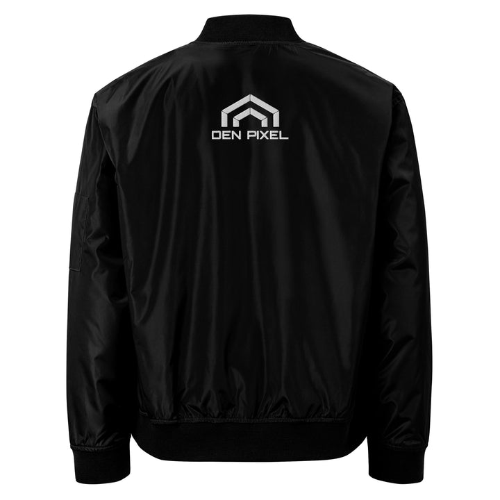 Women's premium recycled bomber jacket - DEN PIXEL STYLE